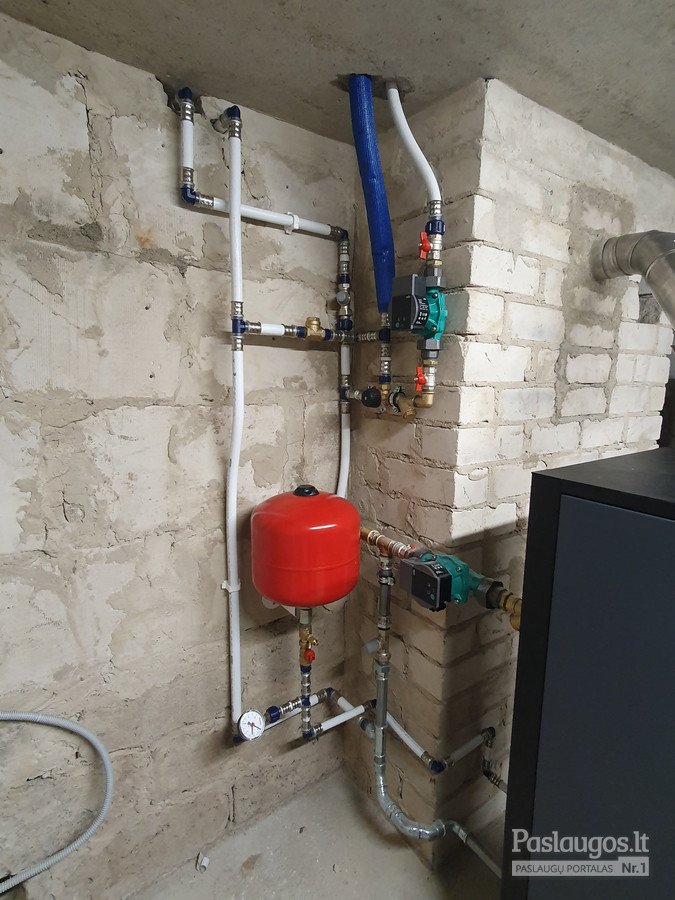 Vandentiekio mazgo išvedžiojimas